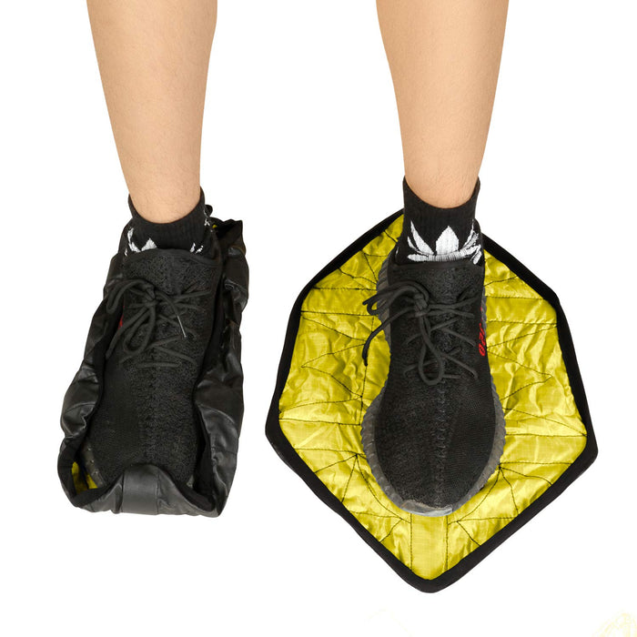 HK step in sock shoe covers automatic hands free shoe cover (pair)