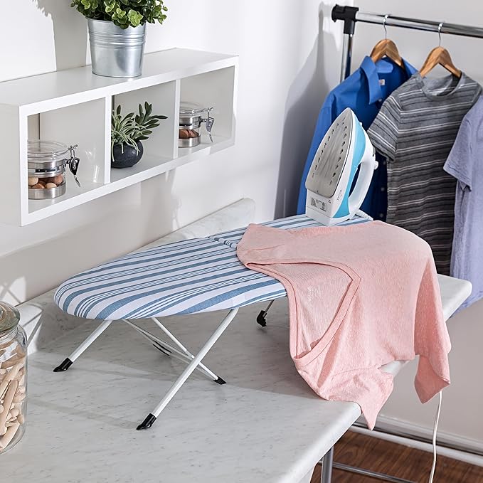 Honey-Can-Do Folding Tabletop Ironing Board with Iron Rest