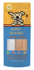 Honey I'm Home! Horn Core Natural Honey Coated Buffalo Chew