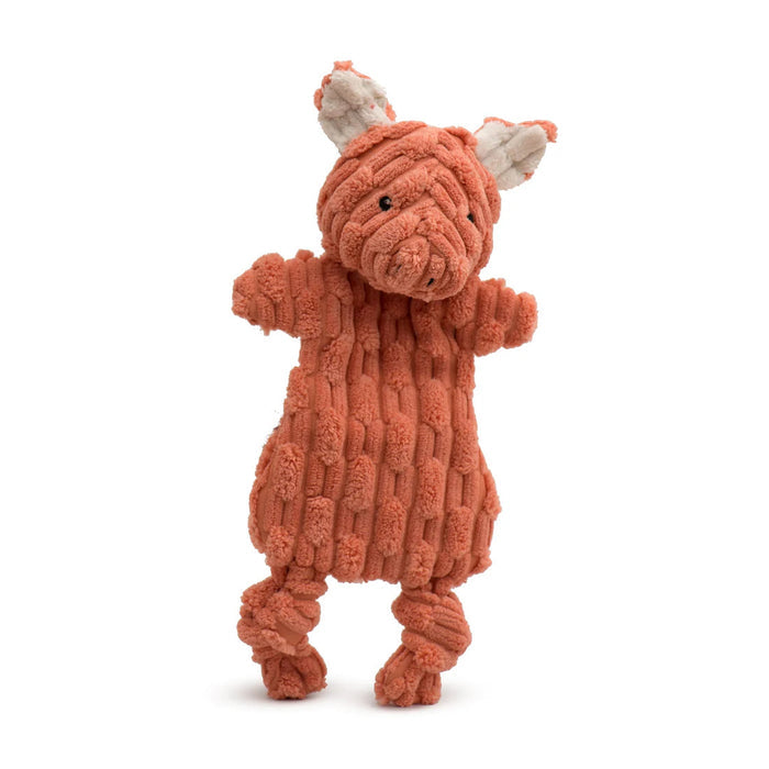 HuggleHounds Barnyard HuggleFlatties™ Assorted Durable Plush Dog Toys