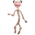 HuggleHounds Stuey Sock Monkey Rope Knottie®