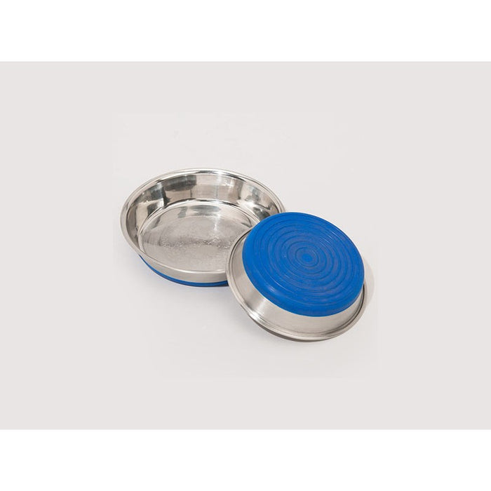 Indipets Shallow Heavy Dish with silicon bonded base