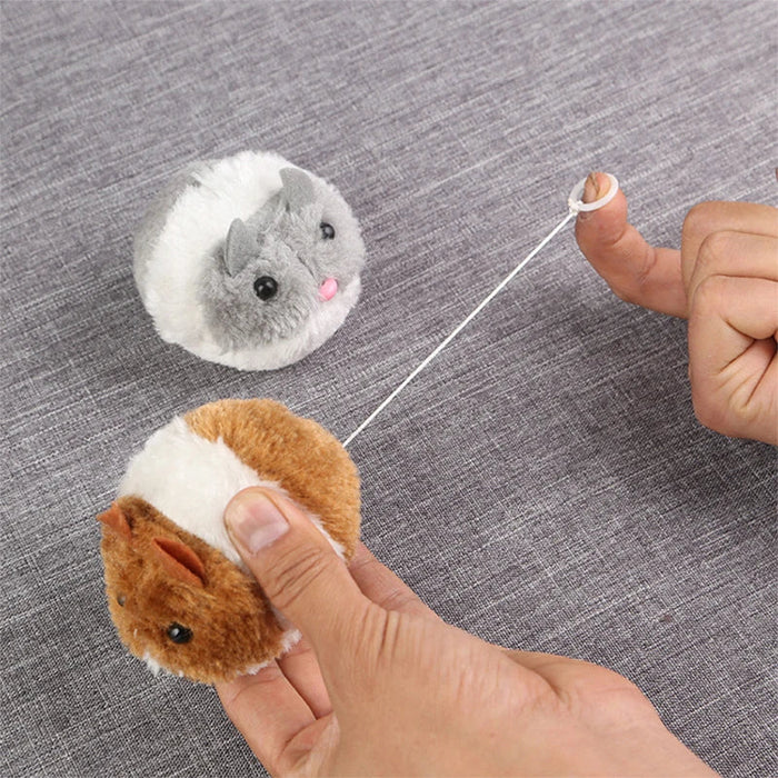 Interactive Plush Mouse Toy – original supplier product image