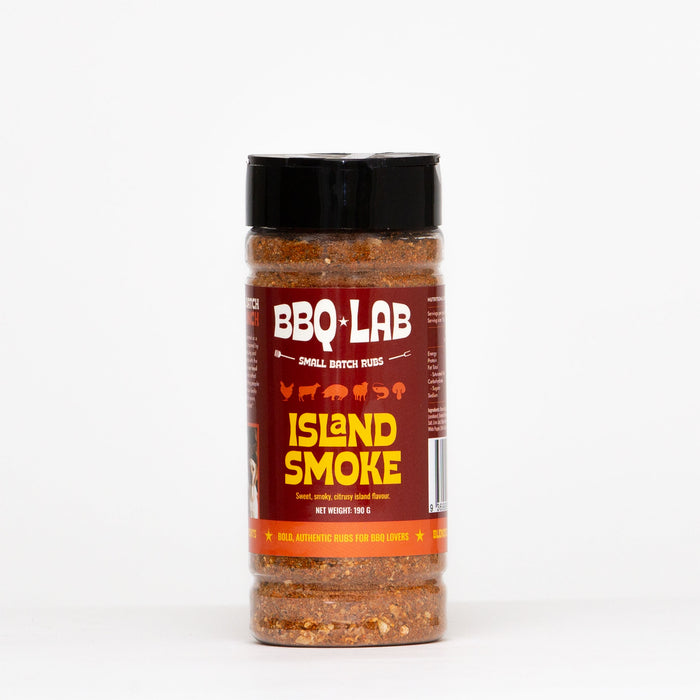Island Smoke BBQ Rub by BBQ LAB – front of pack