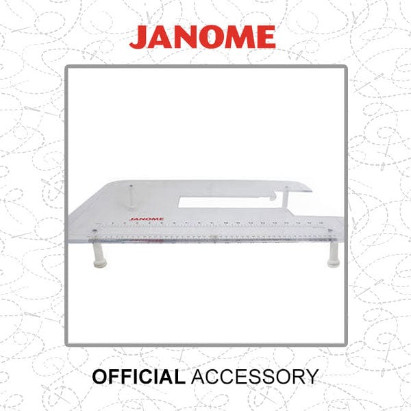 Janome Sewing Machine Accessories Janome Extension Table Extra Wide 865806009  - The Sewing Studio