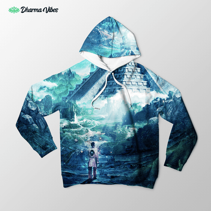 Journey Through a Dream by Cameron Gray Visionary Hoodie