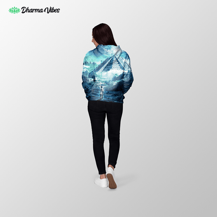 Journey Through a Dream by Cameron Gray Visionary Hoodie