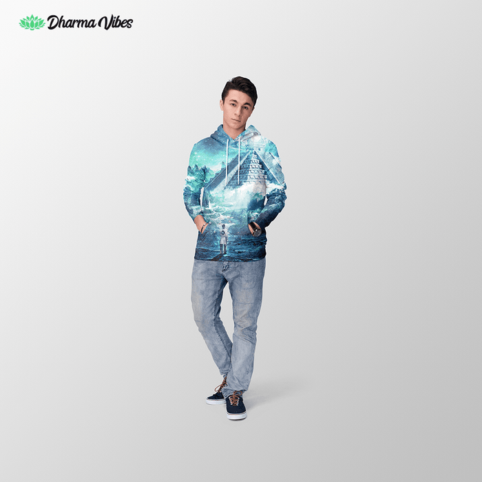 Journey Through a Dream by Cameron Gray Visionary Hoodie
