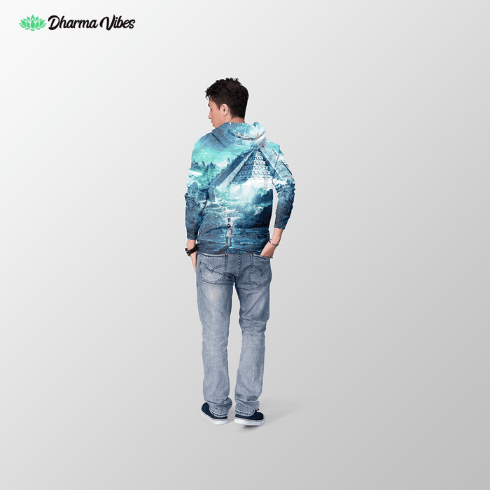 Journey Through a Dream by Cameron Gray Visionary Hoodie