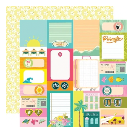 Just Beach Double-Sided Cardstock