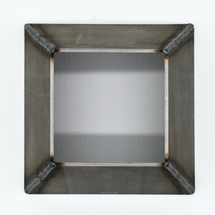 CLD Fabrication Krispy Kone – top view of kettle vortex insert showing square base design