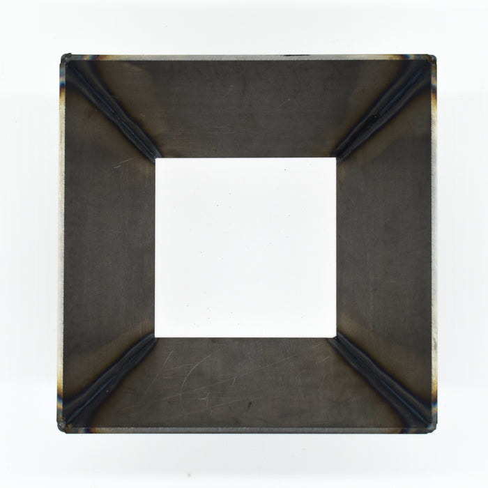 CLD Fabrication Krispy Kone – bottom view showing 4mm thick steel, alternative to Smokey BBQ Bits vortex