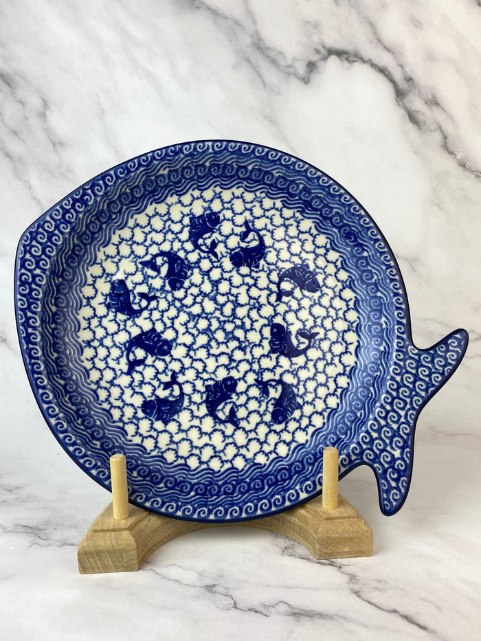 Large Fish Plate - Shape E36 - Pattern 2386