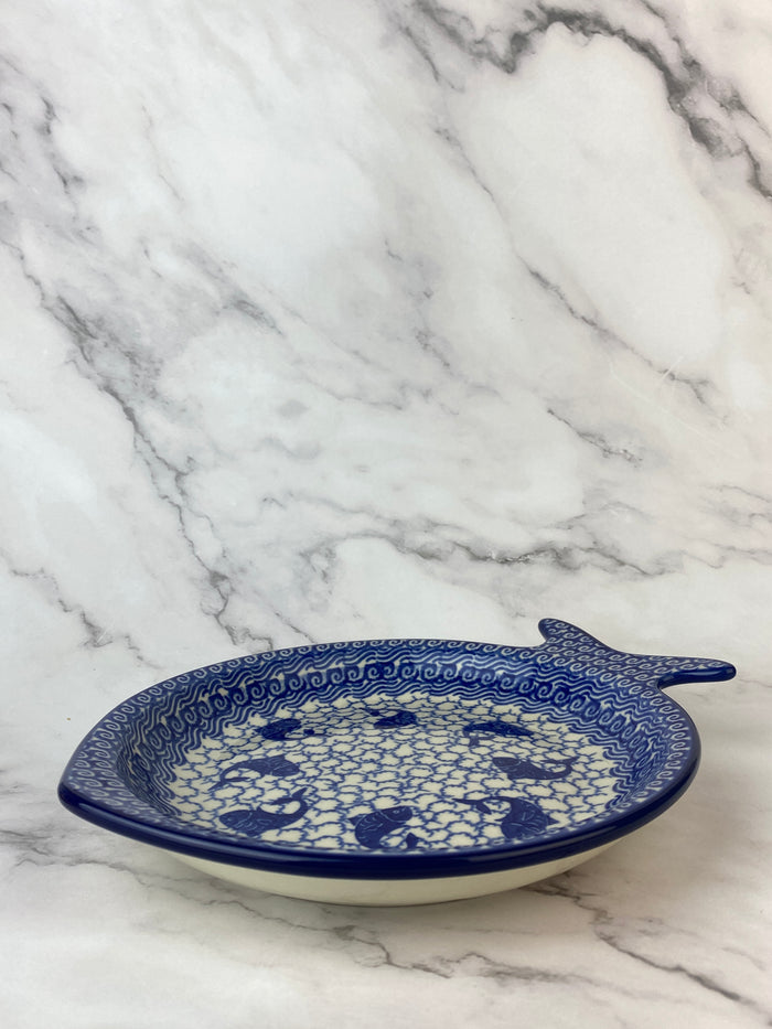 Large Fish Plate - Shape E36 - Pattern 2386