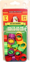 Leg Bands - Large EZ Happy Hen 24 per pack