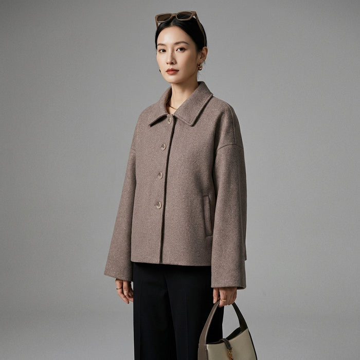 Veste chemise légère décontractée pour femme - Koreanxwear - Taille XS