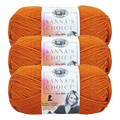 Lion Brand Yarn Vanna's Choice Yarn, Rust