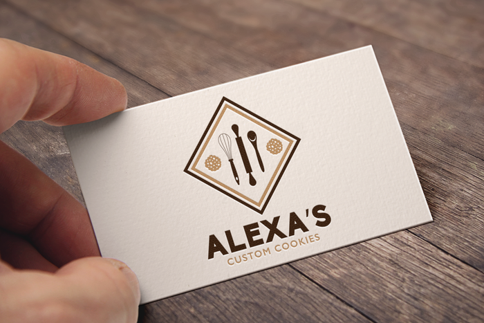 Logo Design - Bakery Logo | Cookie Logo | Baker Logo | Cookie Shop | Pastry Shop Logo
