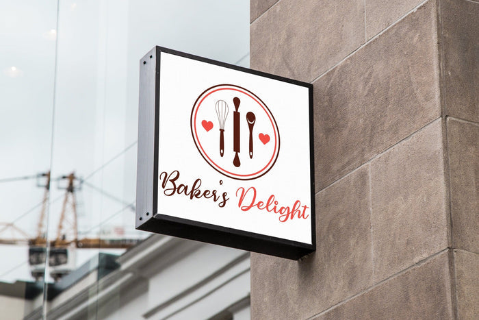 Logo Design - Bakery Logo | Bakery Shop Logo | Cupcake Logo Design | Sweet Shop Logo