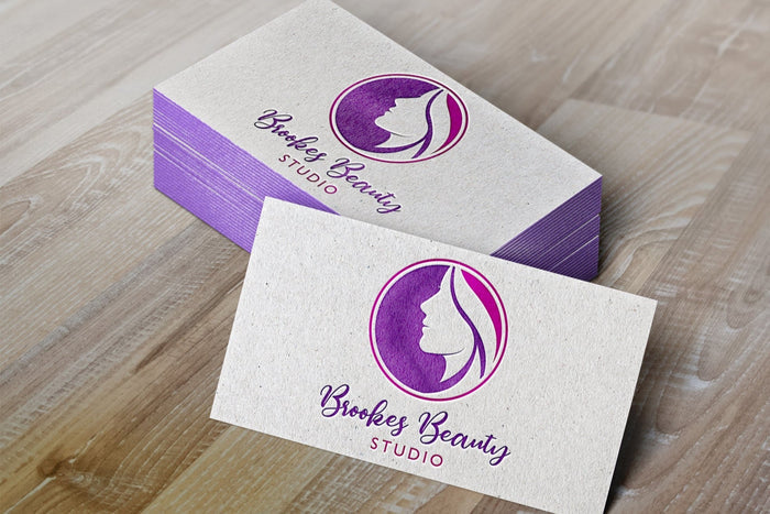 Logo Design Beauty Salon Studio Hair Stylist Beautician Salon