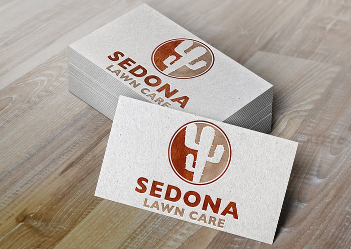 Lawn Care Logo Design | Cactus Logo Design | Landscaping Logo | Cactus Design | Lawn Maintenance Logo | Landscaper Logo | Landscape Design