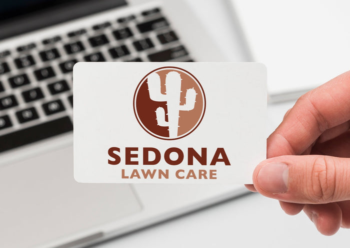 Lawn Care Logo Design | Cactus Logo Design | Landscaping Logo | Cactus Design | Lawn Maintenance Logo | Landscaper Logo | Landscape Design