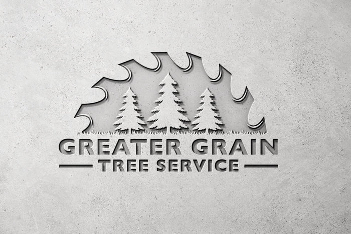 Tree Trimming Services Logo | Arbor Business Logo | Tree Logo | Landscaping Logo | Carpentry Business Logo | Carpenter Logo | Wood Carver