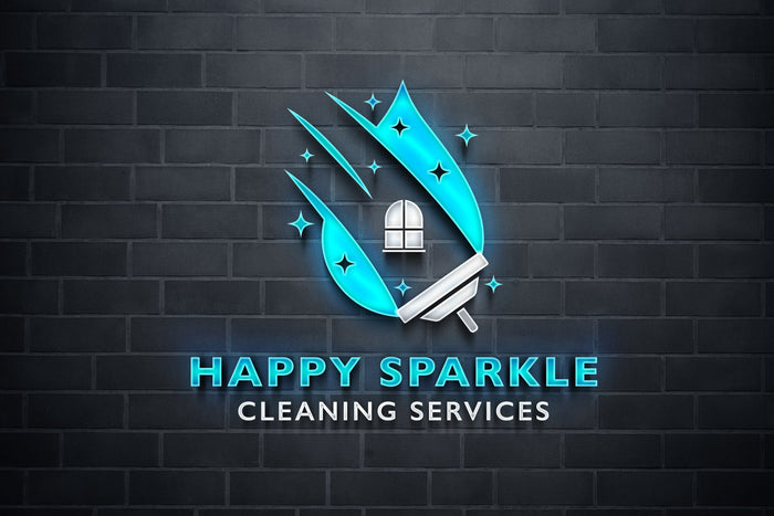 Logo Design - Cleaning Company Logo | Cleaning Logo | Cleaning Services Logo | House Cleaning Logo