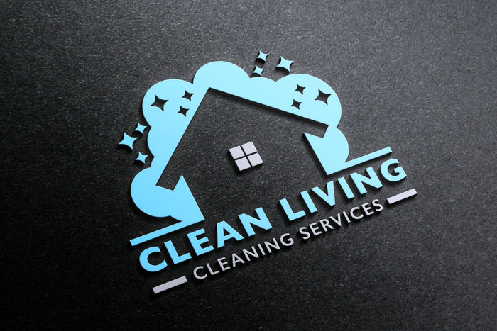 Logo Design - House Cleaning Design | Housekeeping Logo | Maid Services | Cleaning Business