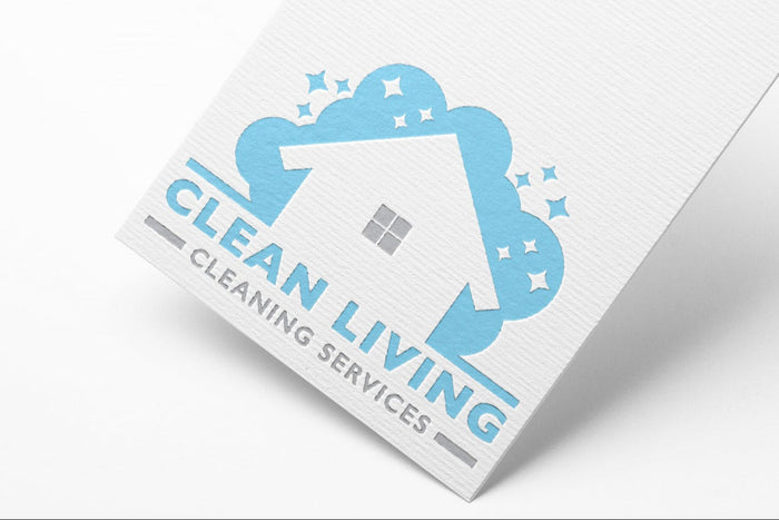 Logo Design - House Cleaning Design | Housekeeping Logo | Maid Services | Cleaning Business