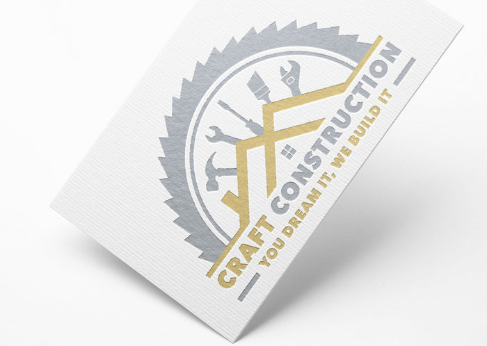 Construction Logo Design | Construction Company Logo | Home Remodeling Business Logo | Home Repair Services | Handyman Logo | Hammer Logo