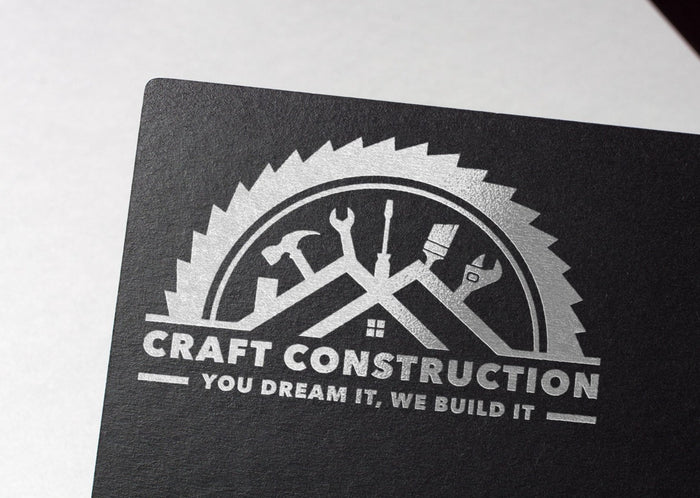 Construction Logo Design | Construction Company Logo | Home Remodeling Business Logo | Home Repair Services | Handyman Logo | Hammer Logo