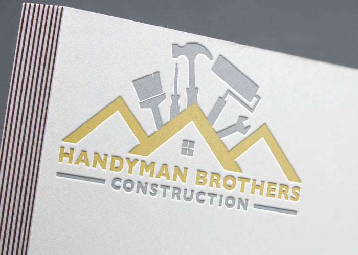 Logo Design - Construction Company | House Design | Hammer Design | HandyMan Services