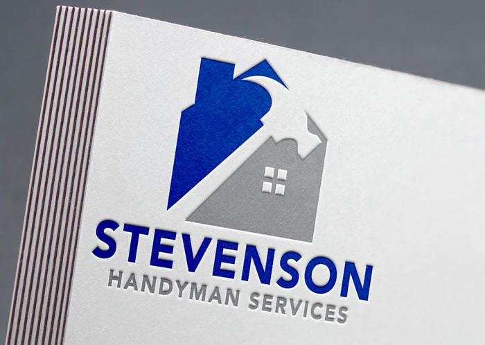 Logo Design - Construction Company | Roofing Business | Hammer Design | Roof | House Design