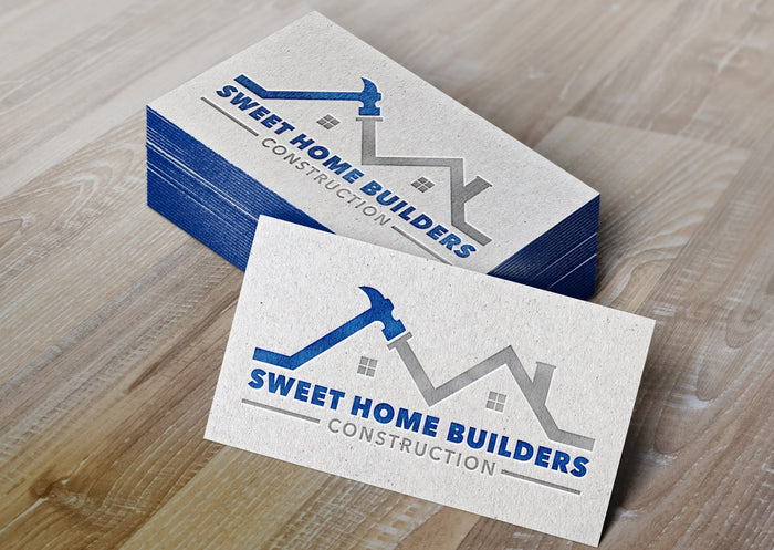 Logo Design - Construction Company | Construction Business | Handyman Services | House Design