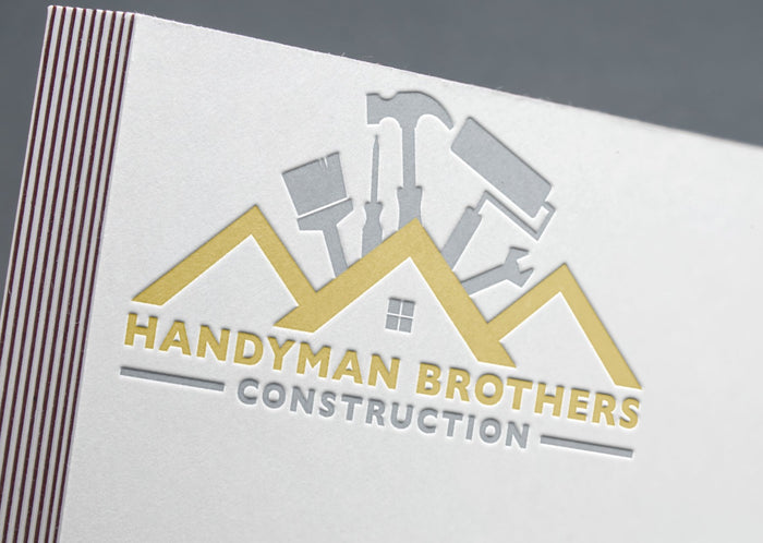 Logo Design - Construction Company | House Design | Hammer Design | HandyMan Services
