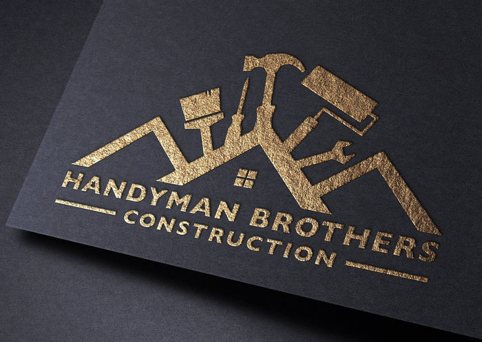 Logo Design - Construction Company | House Design | Hammer Design | HandyMan Services