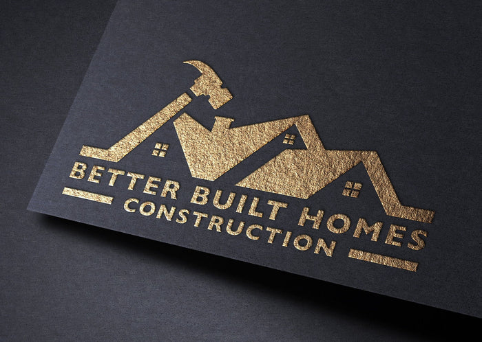 Construction Logo Design | Hammer Design | Roofing Business | Handyman Services | Construction Company | Architect | Roofer | Home Repair
