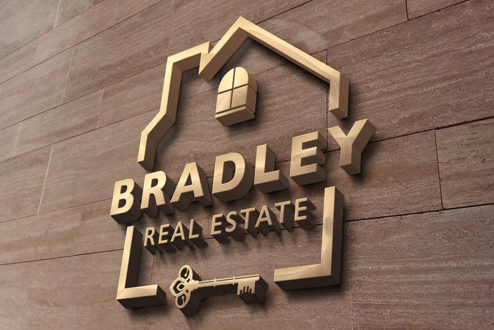 Real Estate Logo Design Realtor Logo Home House Property Management Logo