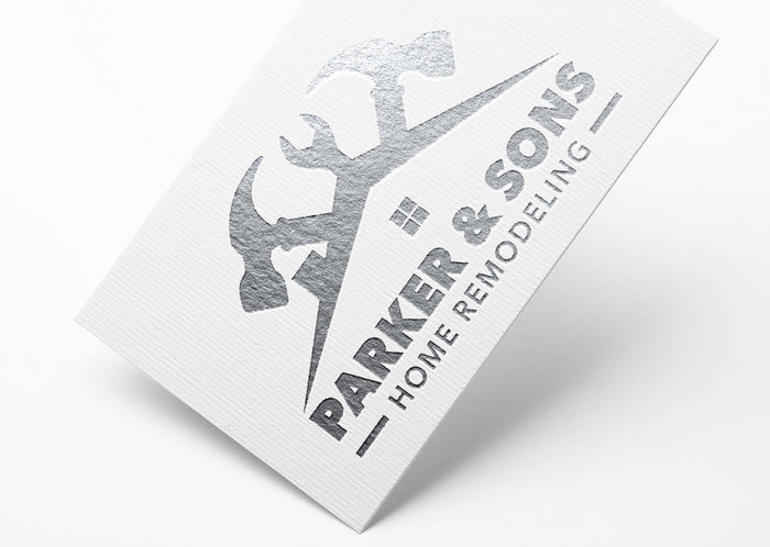 Logo Design - Construction Company | Roofing Business | Hammer Design | Roof | House Design