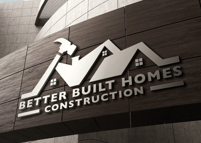 Construction Logo Design | Hammer Design | Roofing Business | Handyman Services | Construction Company | Architect | Roofer | Home Repair