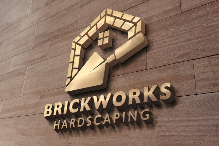Logo Design - Construction Logo | Masonry Logo | Hardscaping Logo Design | Brick Logo Design