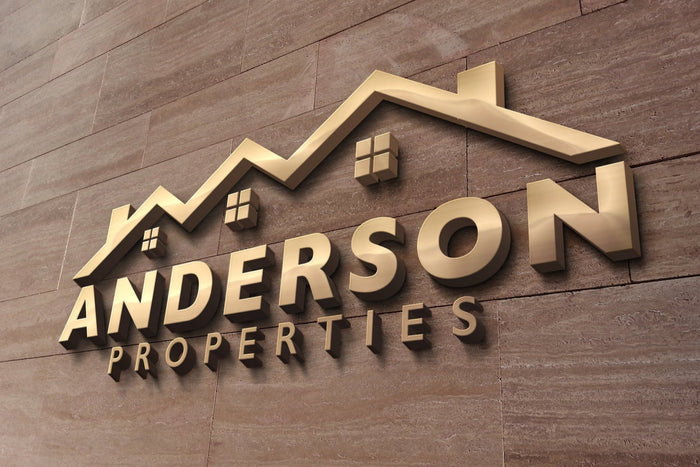 Real Estate Logo Design Realtor Logo Property Maintenance Construction Design Roofing Business