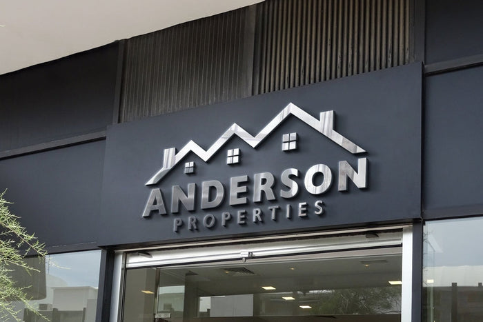 Real Estate Logo Design Realtor Logo Property Maintenance Construction Design Roofing Business