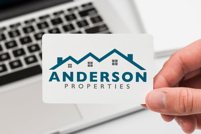 Real Estate Logo Design Realtor Logo Property Maintenance Construction Design Roofing Business