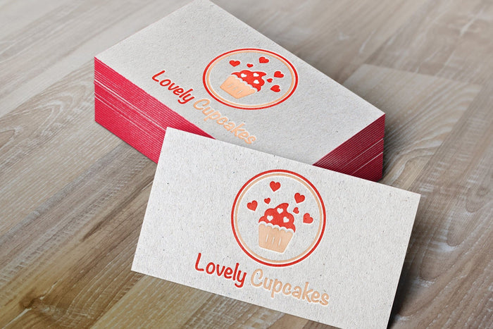 Cupcake Logo Design | Heart Design | Bakery Logo | Bakery Shop | Pastry Shop | Cupcake Design | Bakery | Pastries | Cake Logo