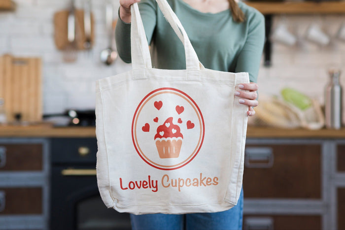 Cupcake Logo Design | Heart Design | Bakery Logo | Bakery Shop | Pastry Shop | Cupcake Design | Bakery | Pastries | Cake Logo