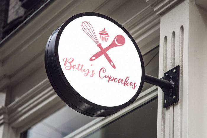 Logo Design Cupcake Design Pastry Shop Bakery