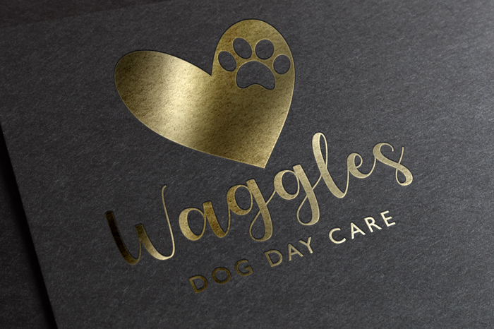 Logo Design - Doggy Day Care Logo | Pet Day Care | Dog Logo | Paw Logo | Pet Store | Dog Paw | Puppy Logo
