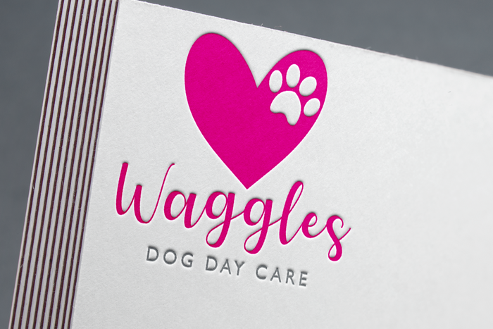 Logo Design - Doggy Day Care Logo | Pet Day Care | Dog Logo | Paw Logo | Pet Store | Dog Paw | Puppy Logo